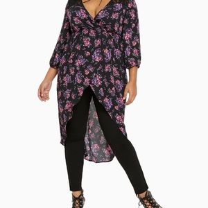 TORRID HI-LO TOP